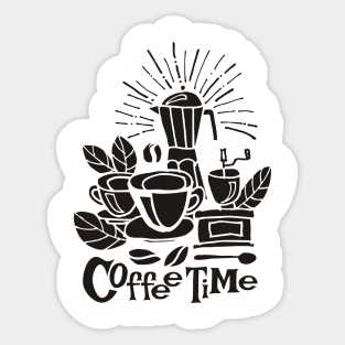 Coffee Time Sticker